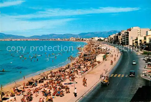 AK / Ansichtskarte Arenal_Mallorca Vista general Playa Arenal Mallorca