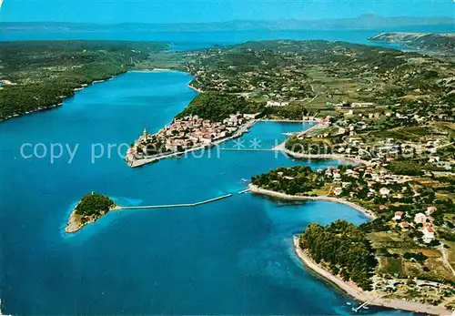 AK / Ansichtskarte Rab_Croatia Fliegeraufnahme Rab_Croatia