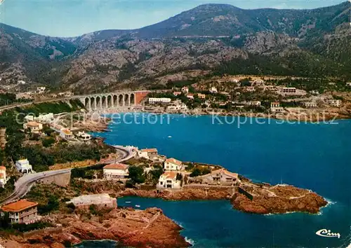 AK / Ansichtskarte Antheor le viaduc vue aerienne Antheor