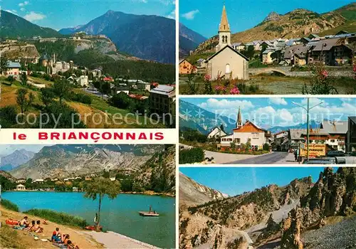 AK / Ansichtskarte Briancon La Roche de Rame Cervieres Serre Chevalier Col d Izouard Briancon