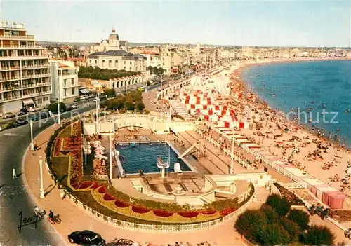 AK / Ansichtskarte Les_Sables d_Olonne La Piscine et la Plage Les_Sables d_Olonne