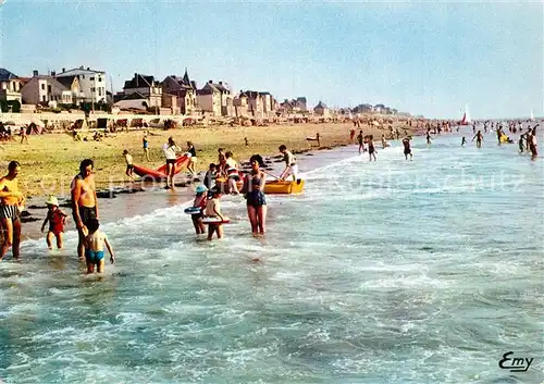AK / Ansichtskarte Coutainville La plage a lheure du bain Coutainville