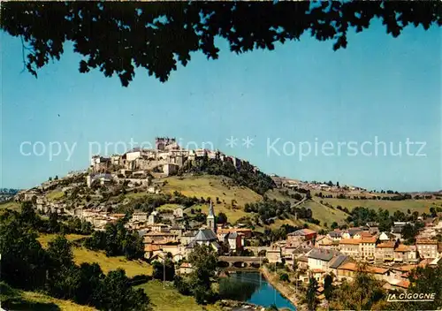 AK / Ansichtskarte Saint Flour_Cantal Ville haute Ville basse Vue generale Saint Flour Cantal