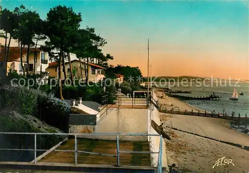 AK / Ansichtskarte Pilat_Plage La Plage et Villas Pilat_Plage