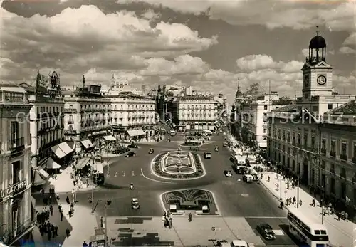 AK / Ansichtskarte Madrid_Spain Puerta del Sol Madrid Spain