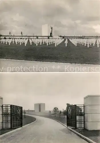 AK / Ansichtskarte Saint Avold Cimetiere Militaire Americain Saint Avold