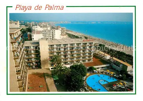 AK / Ansichtskarte El_Arenal_Mallorca Playas de Palma Hotels Swimming Pool Strand El_Arenal_Mallorca