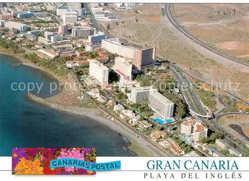 AK / Ansichtskarte Playa_del_Ingles Fliegeraufnahme Playa_del_Ingles