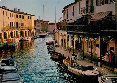 AK / Ansichtskarte Port_Grimaud Haeuserpartie am Kanal Port Grimaud