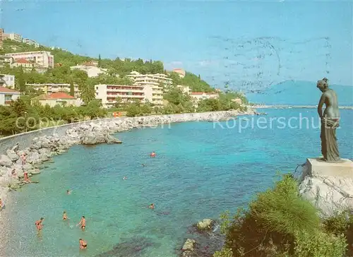 AK / Ansichtskarte Herceg Novi Panorama Bucht Denkmal Statue Herceg Novi