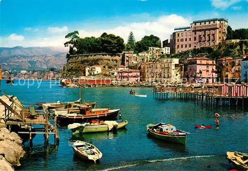 AK / Ansichtskarte Sorrento_Campania Marina Grande Hafen Sorrento Campania
