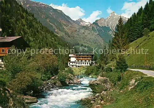 AK / Ansichtskarte Mayrhofen_Zillertal Zillergrund mit Brandbergkolm Zillertaler Alpen Mayrhofen_Zillertal