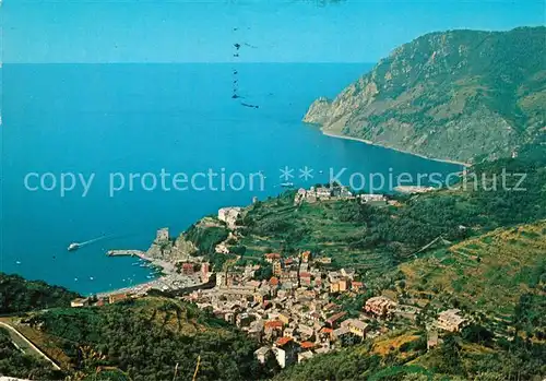 AK / Ansichtskarte Monterosso e Punta Mesco veduta aerea Monterosso