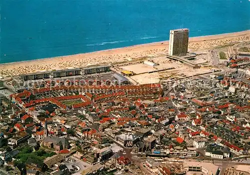 AK / Ansichtskarte Zandvoort_Holland Luchtopname met Hotel Bouwes Zandvoort_Holland