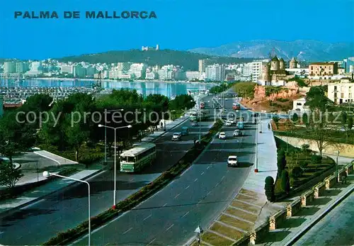 AK / Ansichtskarte Palma_de_Mallorca Paseo Maritimo Palma_de_Mallorca