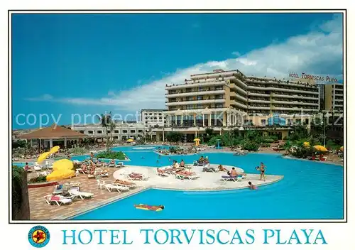AK / Ansichtskarte Torviscas_Playa Hotel Torviscas Playa Piscina 