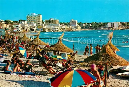 AK / Ansichtskarte El_Arenal_Mallorca Detalle de sus playas El_Arenal_Mallorca