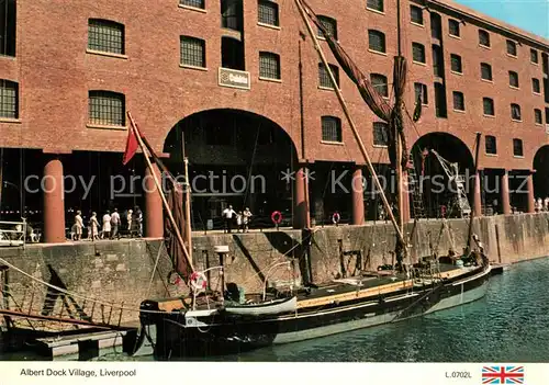 AK / Ansichtskarte Liverpool Albert Dock Village Liverpool