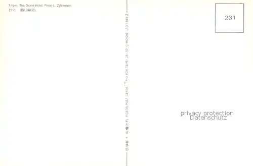 AK / Ansichtskarte Taipei Grand Hotel Taipei
