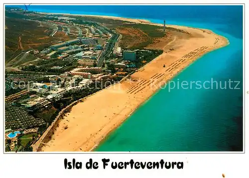 AK / Ansichtskarte Playa_de_Jandia Vista aerea Playa_de_Jandia