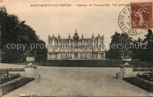 AK / Ansichtskarte Saint Martin du Tertre_Oise Chateau de Franconville Saint Martin du Tertre