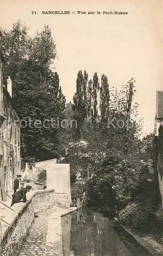 AK / Ansichtskarte Sarcelles Vue sur le Petit Rosne Sarcelles