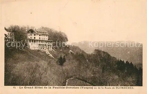 AK / Ansichtskarte Feuillee_Dorothee_La Grand Hotel  Feuillee_Dorothee_La