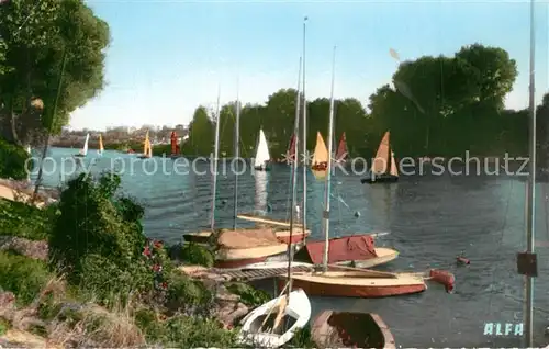 AK / Ansichtskarte Saint Maur des Fosses Voilers sur la Marne Saint Maur des Fosses