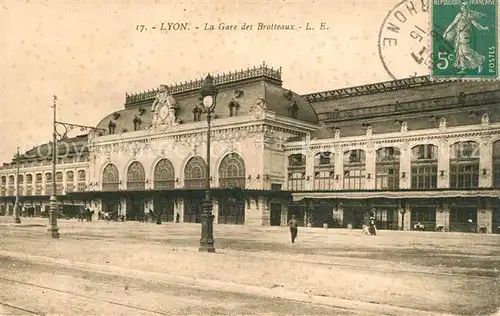 AK / Ansichtskarte Lyon_France Gare des Brotteaux Lyon France