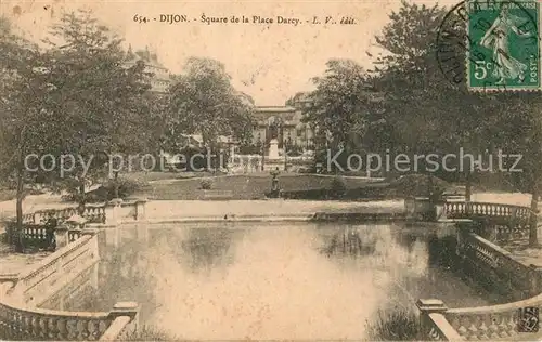 AK / Ansichtskarte Dijon_Cote_d_Or Square de la Place Darcy Dijon_Cote_d_Or