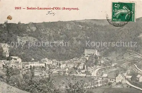 AK / Ansichtskarte Saint Laurent d_Olt Panorama Saint Laurent d_Olt