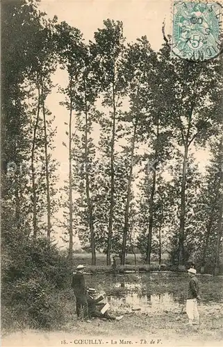 AK / Ansichtskarte Coeuilly La Mare Coeuilly