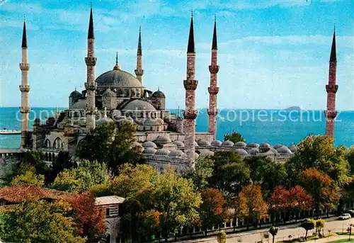 AK / Ansichtskarte Istanbul_Constantinopel Blaue Moschee Istanbul_Constantinopel