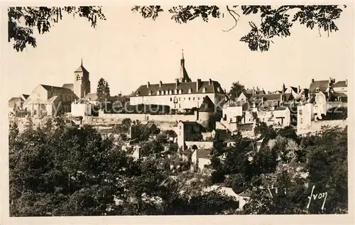 AK / Ansichtskarte Avallon La ville vue du plateau des Chaumes Avallon