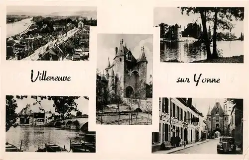 AK / Ansichtskarte Villeneuve sur Yonne Sehenswuerdigkeiten  Villeneuve sur Yonne
