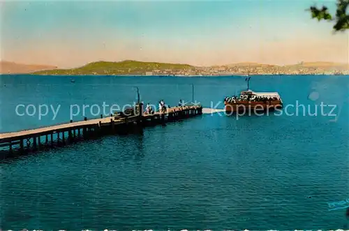 AK / Ansichtskarte Ile_Sainte Marguerite Hafeneinfahrt Ile_Sainte Marguerite