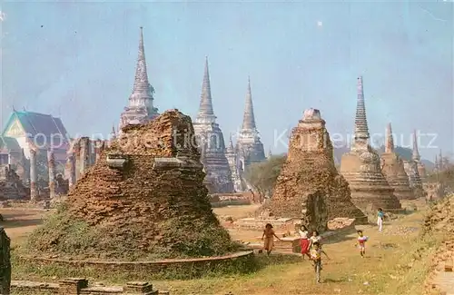 AK / Ansichtskarte Ayuthaya Pagoden  Ayuthaya