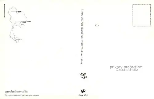 AK / Ansichtskarte Ayuthaya Pagoden  Ayuthaya