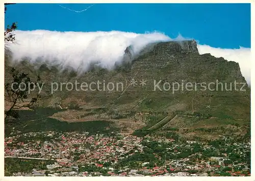 AK / Ansichtskarte Cape_Town_Kaapstad_Kapstadt Tafelberg Cape_Town