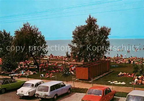 AK / Ansichtskarte Balatonszabadi Strand Balatonszabadi