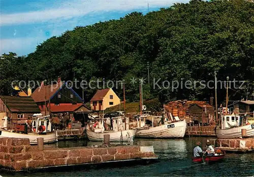 AK / Ansichtskarte Bornholm Hafen  Bornholm