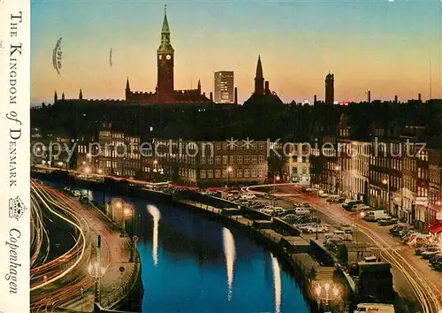 AK / Ansichtskarte Copenhagen_Kobenhavn Old Strand by Night Copenhagen Kobenhavn