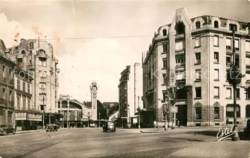 AK / Ansichtskarte Rouen Hotel des Postes Bahnhof Rouen