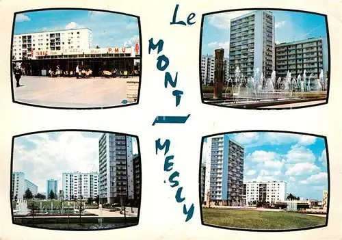 AK / Ansichtskarte Creteil Mont Mesley Neubaugebiet Creteil
