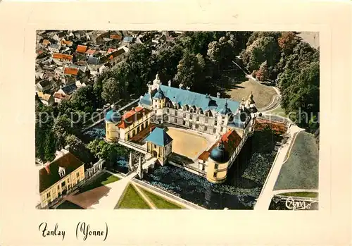 AK / Ansichtskarte Tanlay Fliegeraufnahme Chateau Tanlay