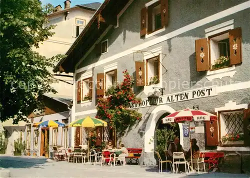 AK / Ansichtskarte Schladming_Obersteiermark Gasthof zur Alten Post Schladming_Obersteiermark