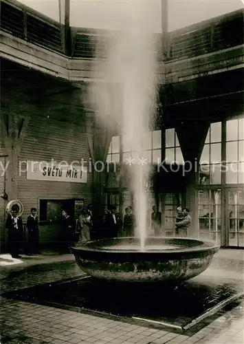 AK / Ansichtskarte Karlovy_Vary Le Geyser Karlovy Vary