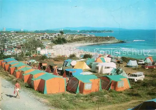 AK / Ansichtskarte Mitschurin_Zarewo Strand Camping Mitschurin Zarewo