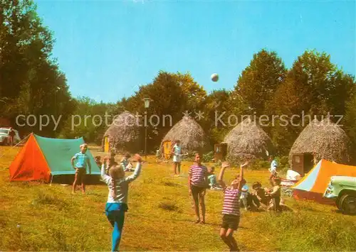 AK / Ansichtskarte Bulgarien Hotel Tschukarite Reetdachbungalows Bulgarien