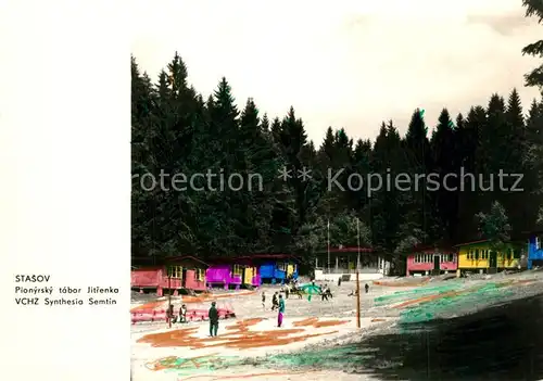 AK / Ansichtskarte Stasov_Dittersbach Bungalows Stasov Dittersbach